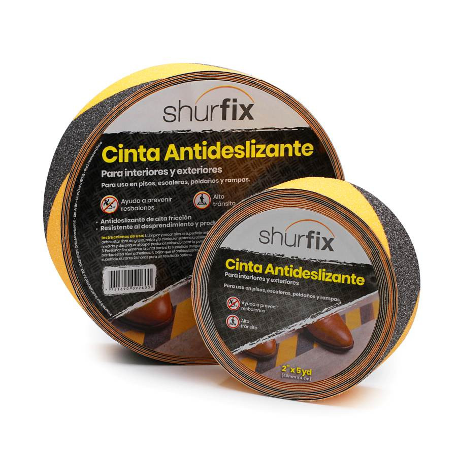 Antideslizante Amarillo Negro Shurfix