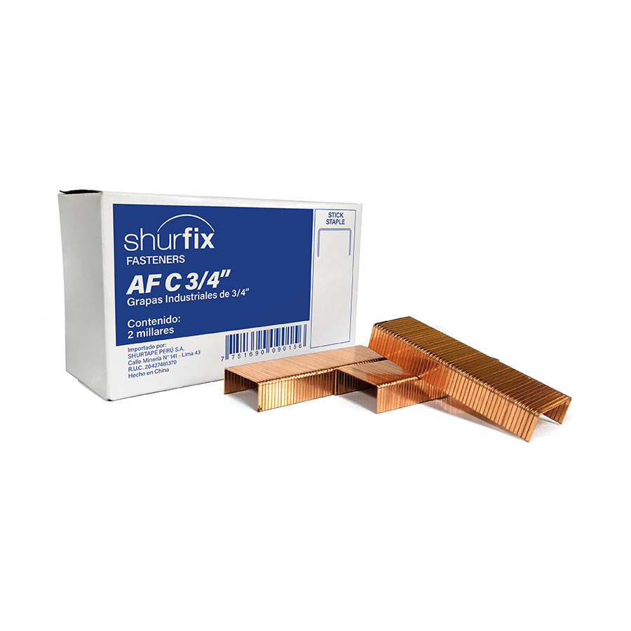 Grapas Shurfix AF C 3/4" C34